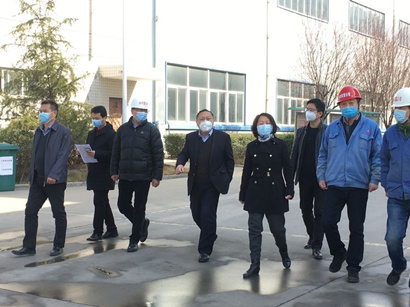【陕重有限】市国资委巡视员许一双一行检查、指导陕重公司疫情防控事情